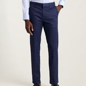 Bonobos Stretch Weekday Warrior Dress Pants Navy Monday Blue 31/28 Tailored